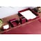 Dacasso Burgundy 5-Piece Leather Desk Set, Bonded Leather DF-5202 - alternate 7